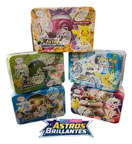 Comprar Cartas Pokemon Caja Box Metalica + 42 Cartas Pokemon
