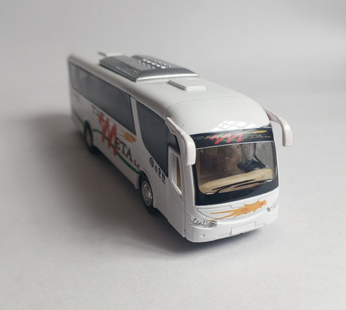 Bus De Colección A Escala, 17.5cm Largo, Tax Meta.