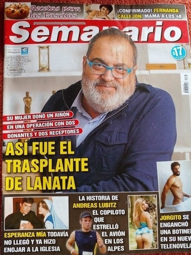 Revista Semanario Lanata Shakira Ventura 31/3 2015 N1866