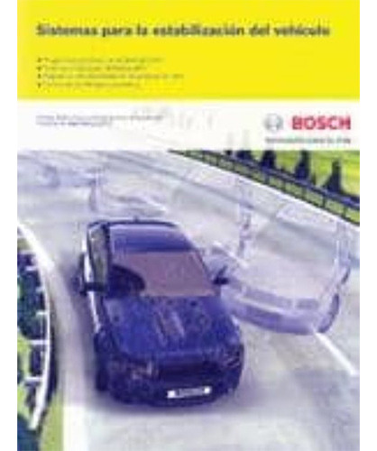 Sistemas Para La Estabilización Del Vehiculo, De Bosch. Editorial Reverte, Tapa Blanda En Español