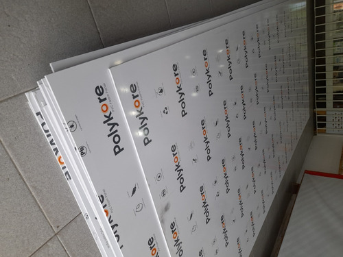 Lamina De Pvc De 122 X 122 Cm 5mm De Espesor