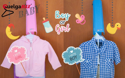 Imagen 1 de 5 de Organizador Ropa Cuelgamax Baby Perchero Tender En Palermo