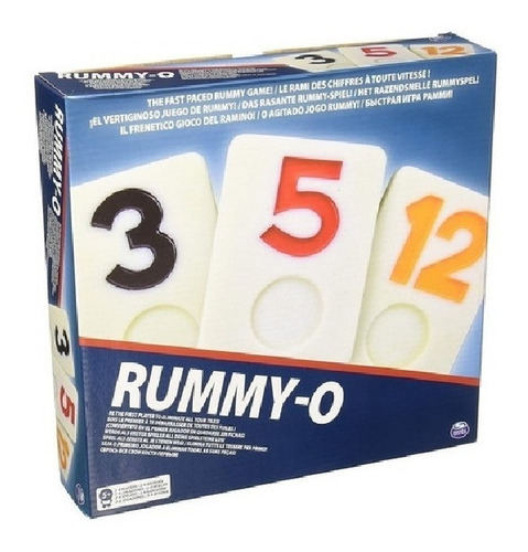 Rummy-o De Spin Master Diversión Familiar Sku 5451