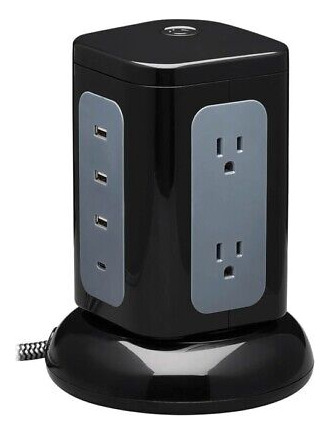 Tripp Lite Surge Protector Tower 6-outlet 3x Usb-a 1x Us Vvc