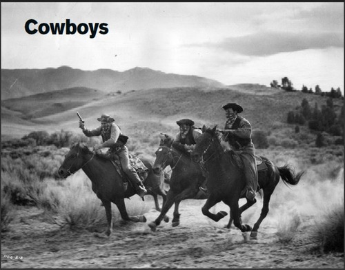 Cowboys, de Scala. Editora Paisagem Distribuidora de Livros Ltda., capa mole em inglês, 2012