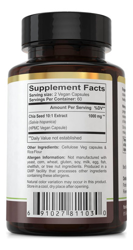 Florida Herbal Pharmacy, Cápsulas De Extracto De Semilla