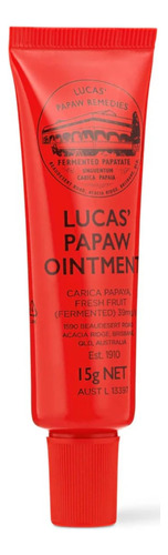 Tubo De Pomada Lucas Papaw De 15 Ml Com Aplicador Labial - P