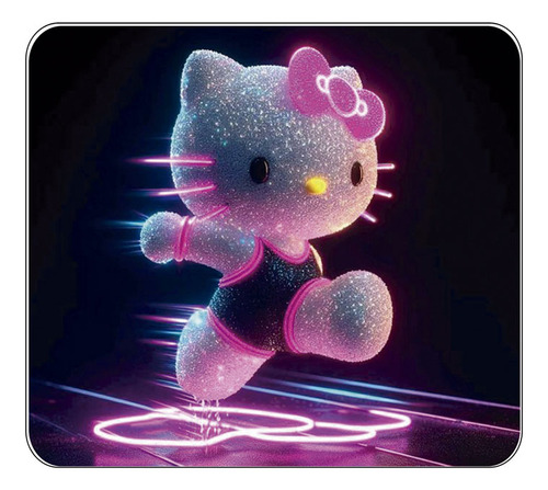 Mouse Pad Hello Kitty Rosa Regalo Amiga Nena 1446