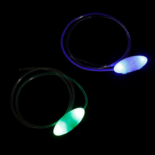 2 Pares De Cordones Luminosos Para Zapatos, Corbatas A La Mo