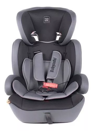 Silla Butaca Para Auto Ajustable Babyauto Konar De 9 A 36 Kg Color Rojo  Negra Y Gris