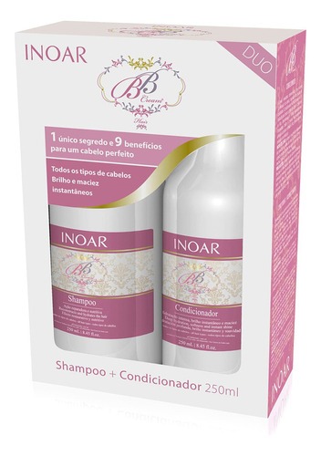 Kit Inoar Bb Cream Shampoo Condicionador 250ml