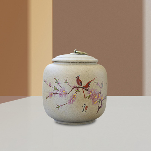 Contenedor De Té De Cerámica, Tarro De Té Hermético,