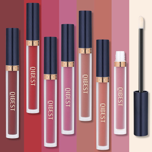 Set De Maquillaje Qibest, 8 Unidades, Lápiz Labial Líquido M