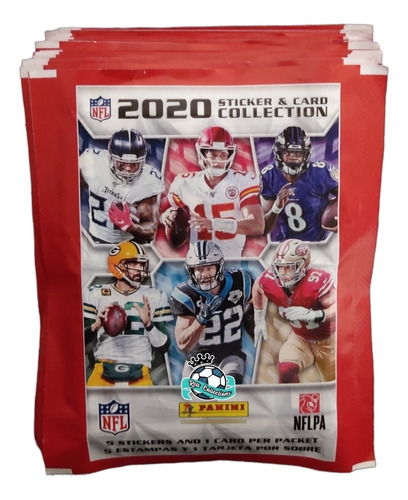 Caja De 50 Sobres Álbum Nfl 2020 (estampas) Panini Nuevo