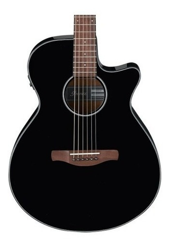 Guitarra Electroacustica Negra Aeg50-bk Ibanez