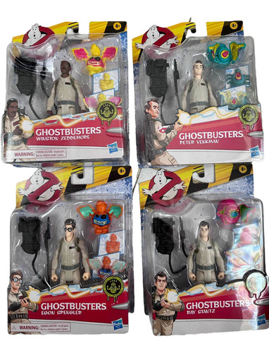 Ghostbuster Figuras Hasbro Pack 4 Piezas