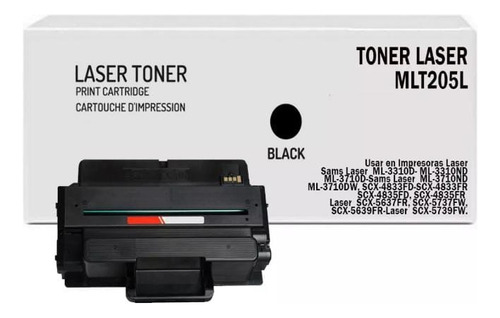 Toner Generico Para Samsung 205l Para  Scx4833, 3310, 5637.