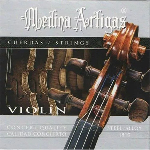 Encordado Para Violin Cuerdas Acero / Lamina Cromo 1810
