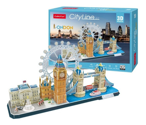 Puzzle 3d | Arquitectura Ciudades | Londres | Diy
