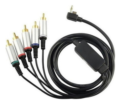 Cable Componente Para Psp Slim 2000 Y 3000 De 5 Puntas