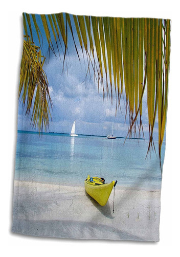 3d Rose Belice Mar Caribe. Kayak En La Playa De South