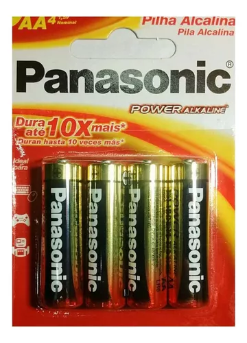 Pilas Alcalinas PANASONIC AA Blister 4un - Promart