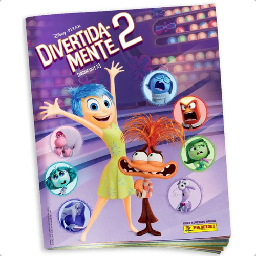 Kit 24 Figurinhas A01 A A24 Especiais Álbum Divertidamente 2