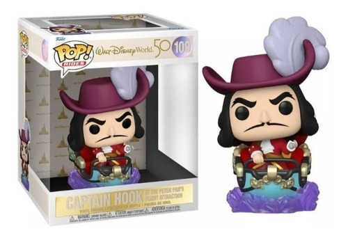 Funko Pop Captain Hook Peter Pan Flight #109 Rides