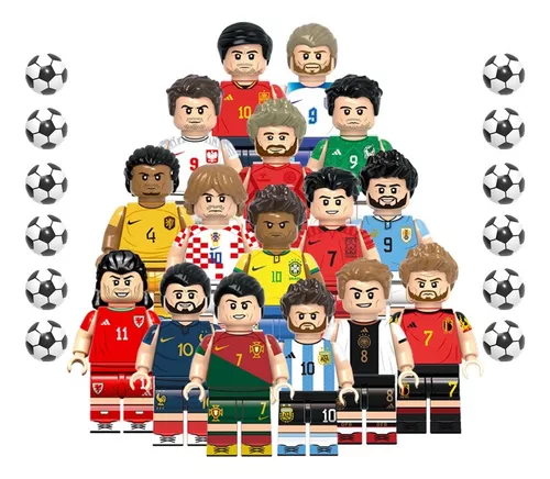 Boneco em plástico do Neymar Jr - Seleção Brasileira de