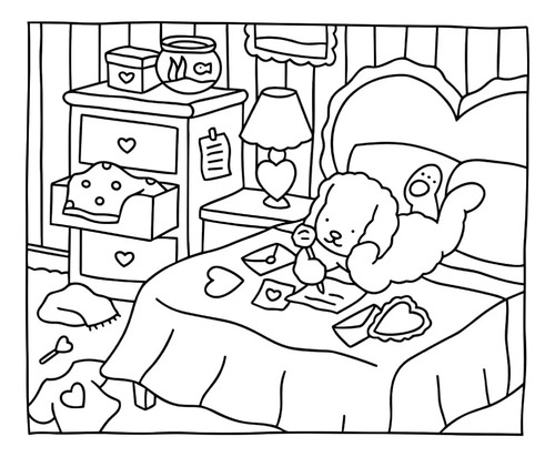Bobbie Goods 100 Pag Libro Para Colorear Edicion Oro