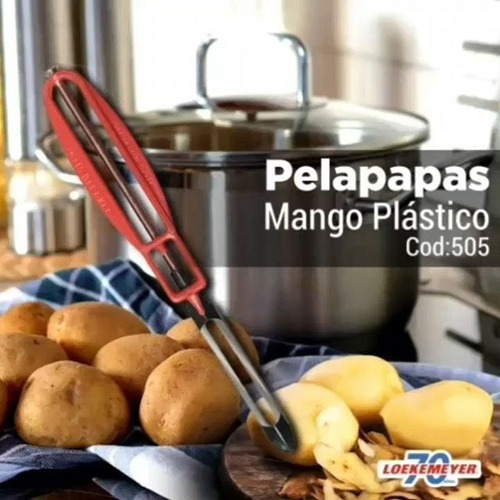 Pelapapas Loekemeyer Mango Plastico Pela Papas