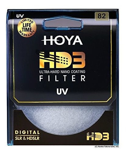 Hoya 82mm Filtro Uv Hd3.