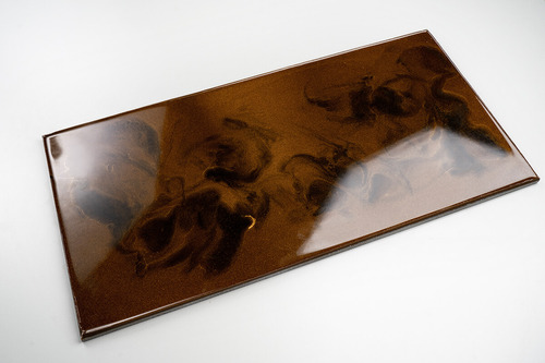 Kit Porcelanato Liquido Metálico Cobre Flam/ Marrom E Ag M