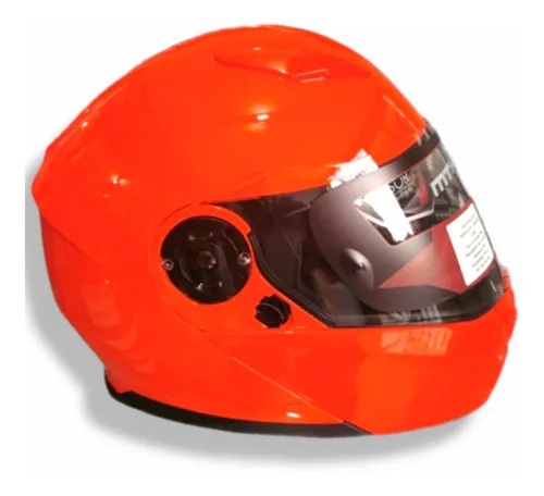 Casco Abatible Mt 950 Sv Solid Naranja
