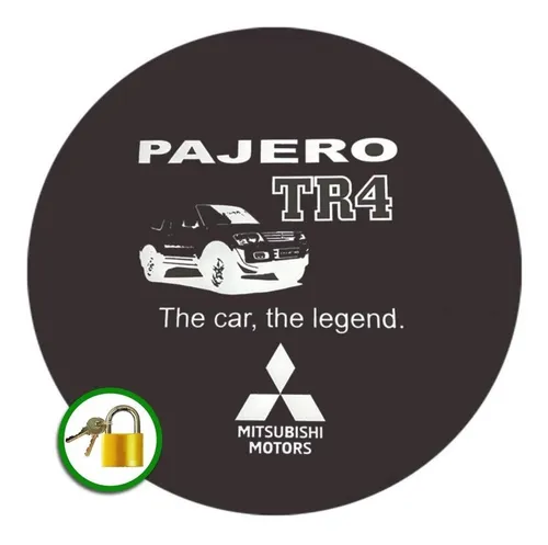 comprar Capa Estepe Protetora Cadeado Pajero Tr4 2016 2017 Ca052c*