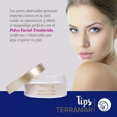 Polvo Facial Translucido Suelto Terramar