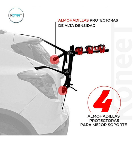 Imagen 9 de 10 de Soporte De Bicicleta Para Carro