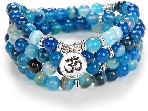 Pulsera 108 Espiritual Yoga Símbolo Discovery