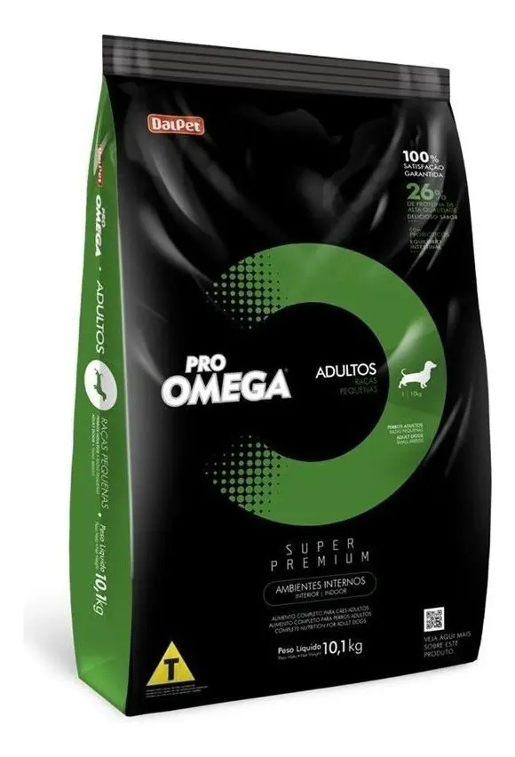 Ração Cão Adulto Pro Omega Raças Peq. 10,1 Kg Imediato