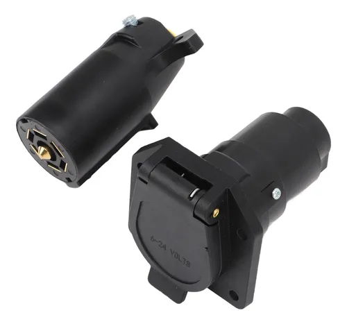 Adaptador De Cableado Macho-hembra Con Conector Redondo De R