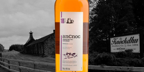 Whisky Ancnoc 18 Años Single Malt 700ml En Estuche