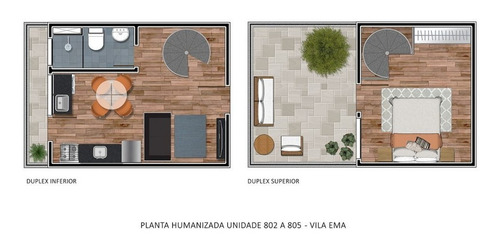 Imagem 7 de 11 de Studio À Venda, Vila Ema - São Paulo/sp - 1824