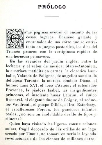 Trianón Documentos Archivos Historia Ilustrada / Antiguo - L (Usado)