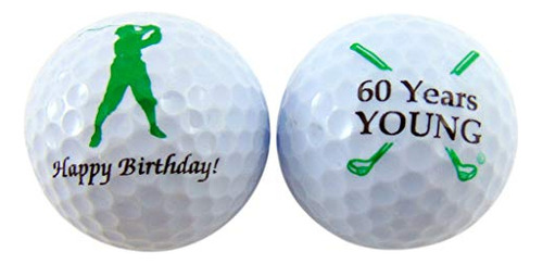 Title: Pack De Regalo Pelotas De Golf 60º Cumpleaños, 2