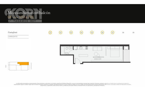 Imagen 7 de 30 de Venta 1 Ambiente En Palermo, Apto Profesional