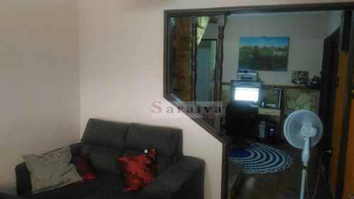Sobrado Com 3 Dormitórios À Venda Por R$ 455.800,00 - Jardim Do Estádio - Santo André/sp - So0213