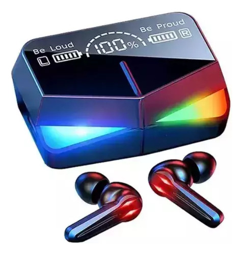 Auricular Inalambrico M28 - F10 Bluetooth Gamer Tws 5.3 Negro