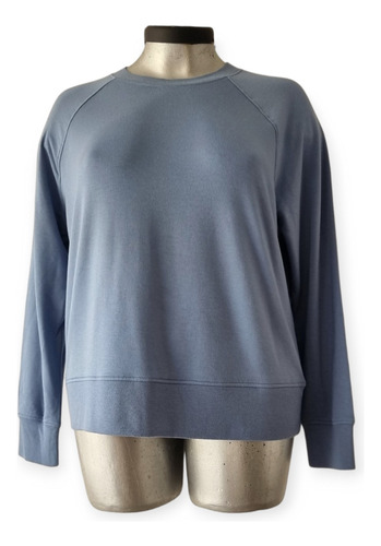 Sueter Polar Sudadera Lounge Fleece Manga Raglan Mujer