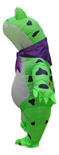 Q Traje Inflable De Rana Traje De Rana De Escenario Vestido