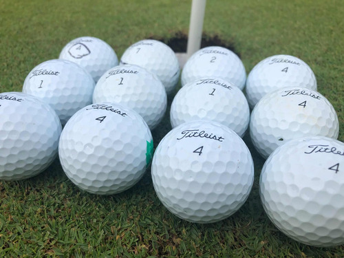Imagen 5 de 5 de 12 Pelotas De Golf Usadas Titleist Premium